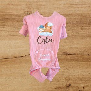 CUSTOM dog pajamas | Personalized pet pajamas